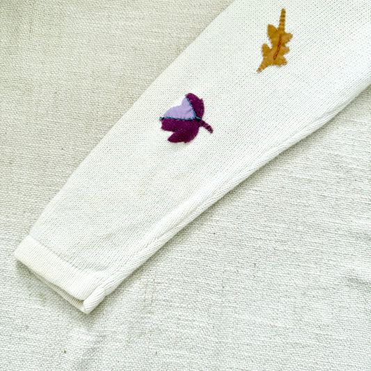 Vintage Blair Boutique Cat Embroidered Sweater Pullover