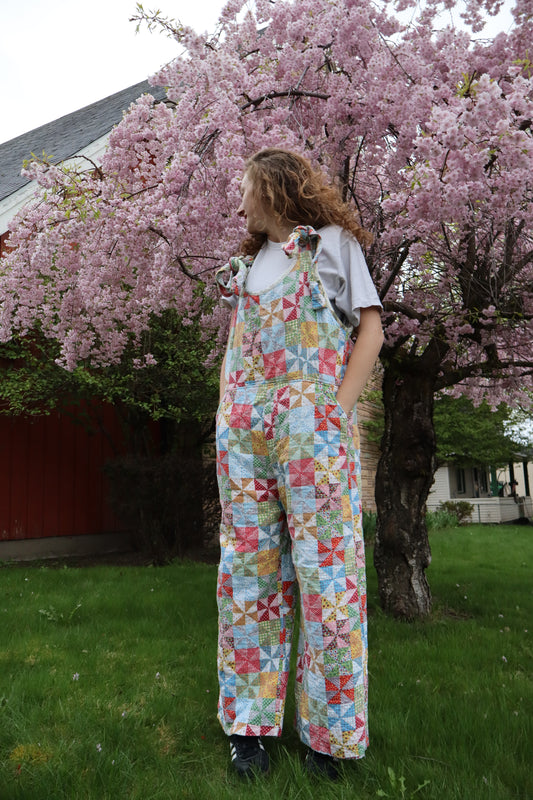 Pinwheel Cottage Romper