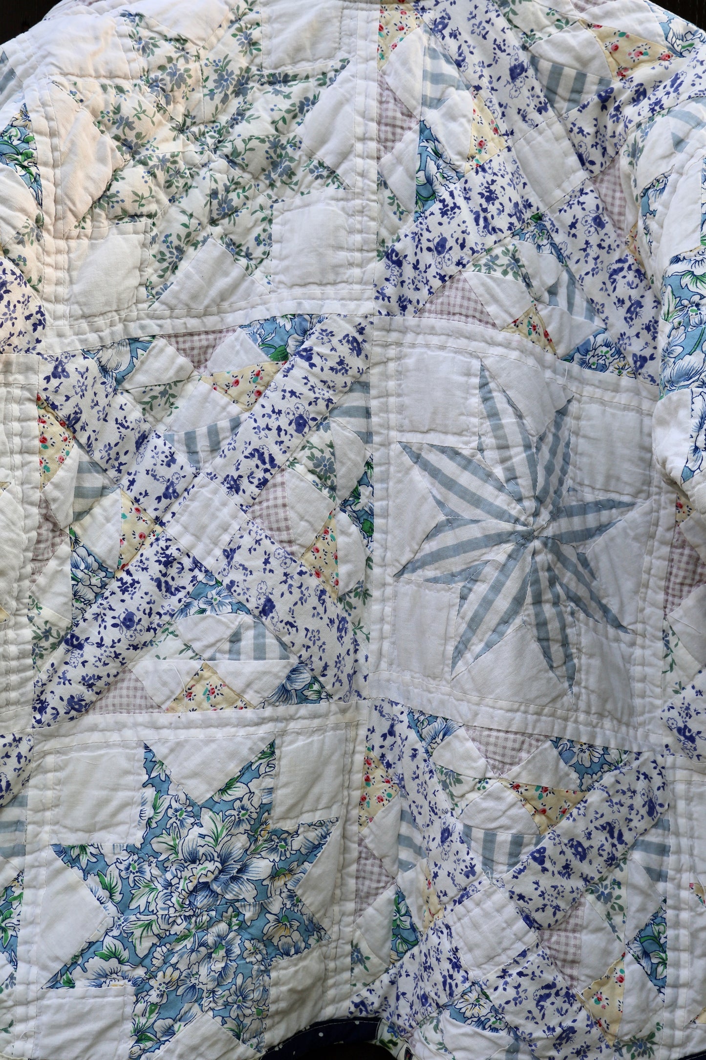 The Maribel Blue Garden Jacket