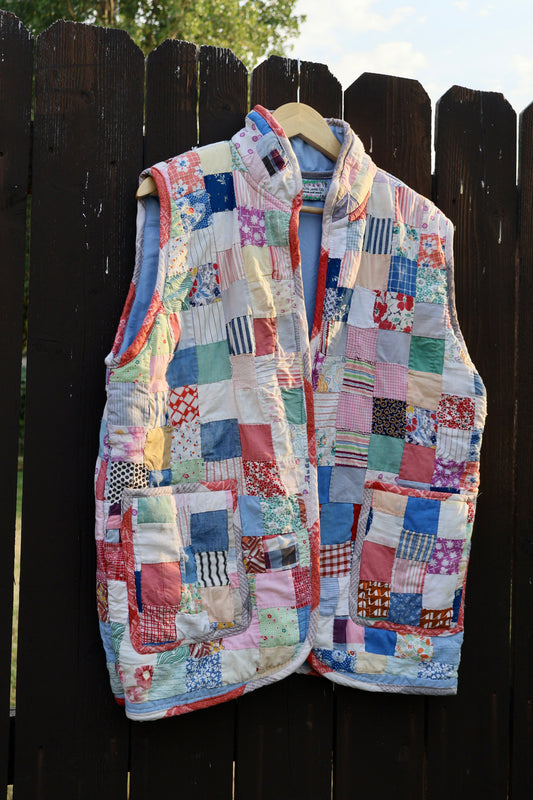 The Eulalie Patchwork Vest