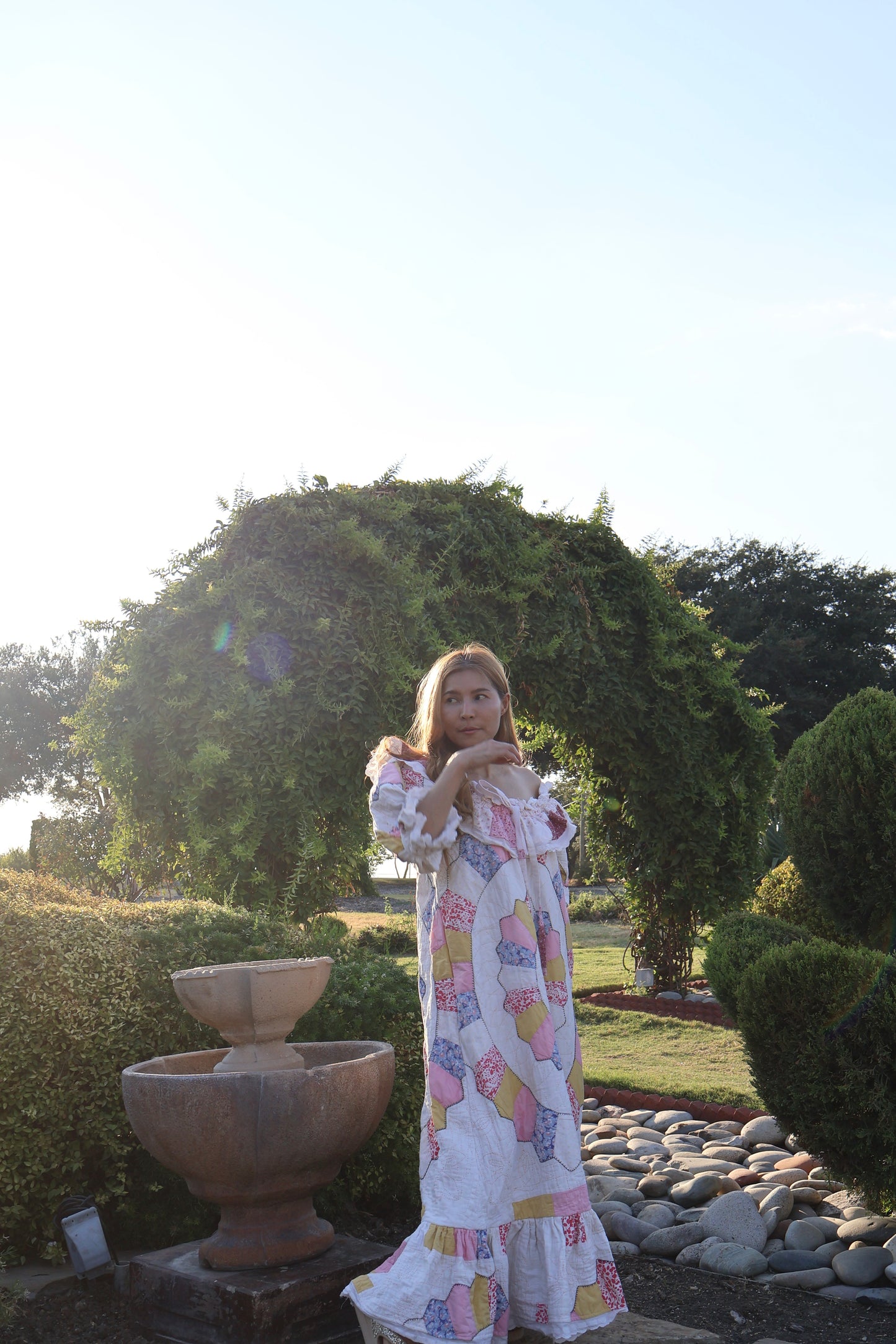 The Camellia Ruffle Dress