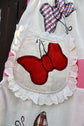 The Mariposa Ruffle Quilt Top Pants