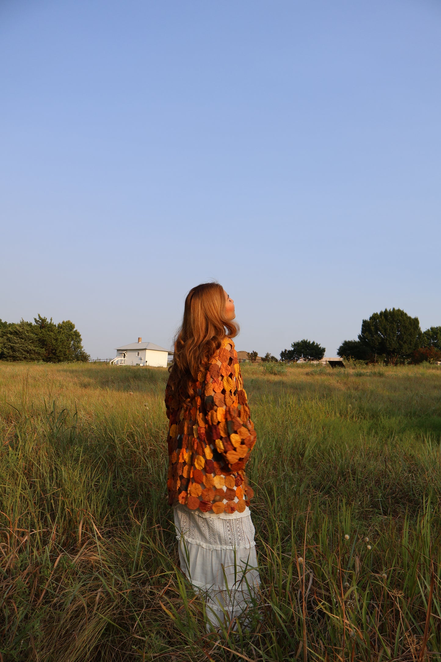 Autumn Harvest Yo-Yo Quilt Jacket