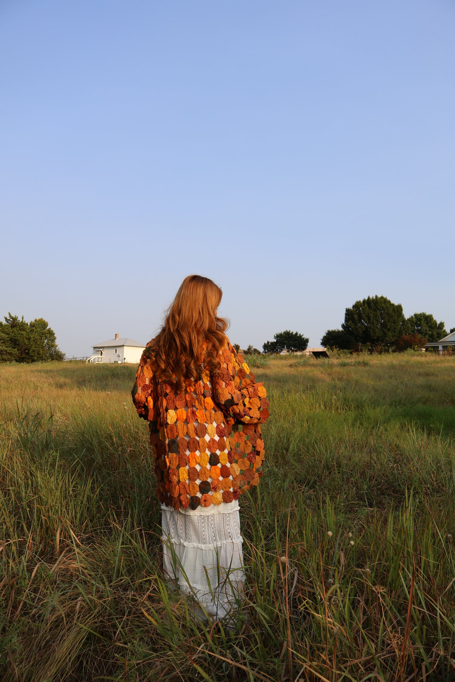 Autumn Harvest Yo-Yo Quilt Jacket