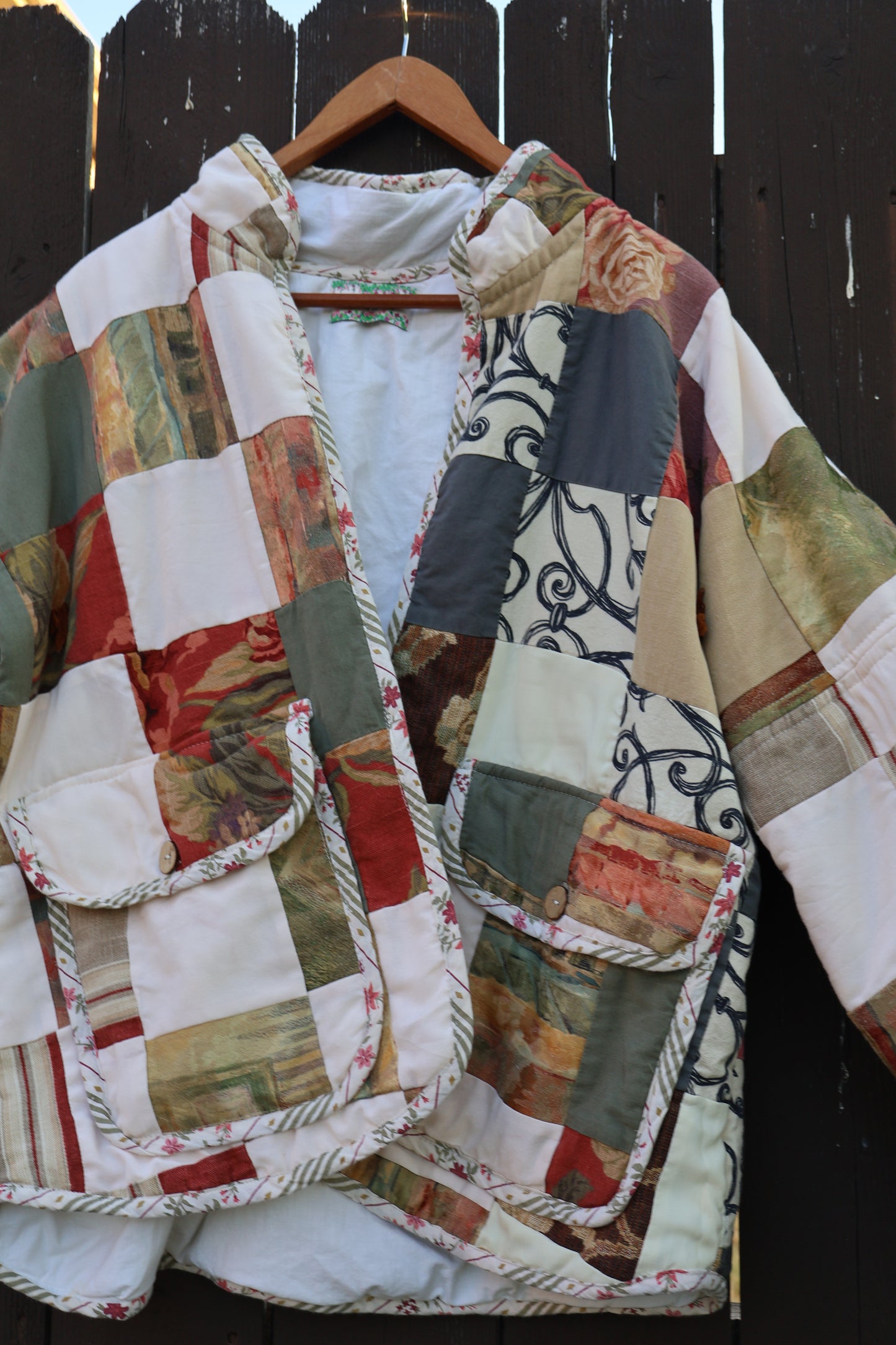 The Rosewood Patchwork Jacket