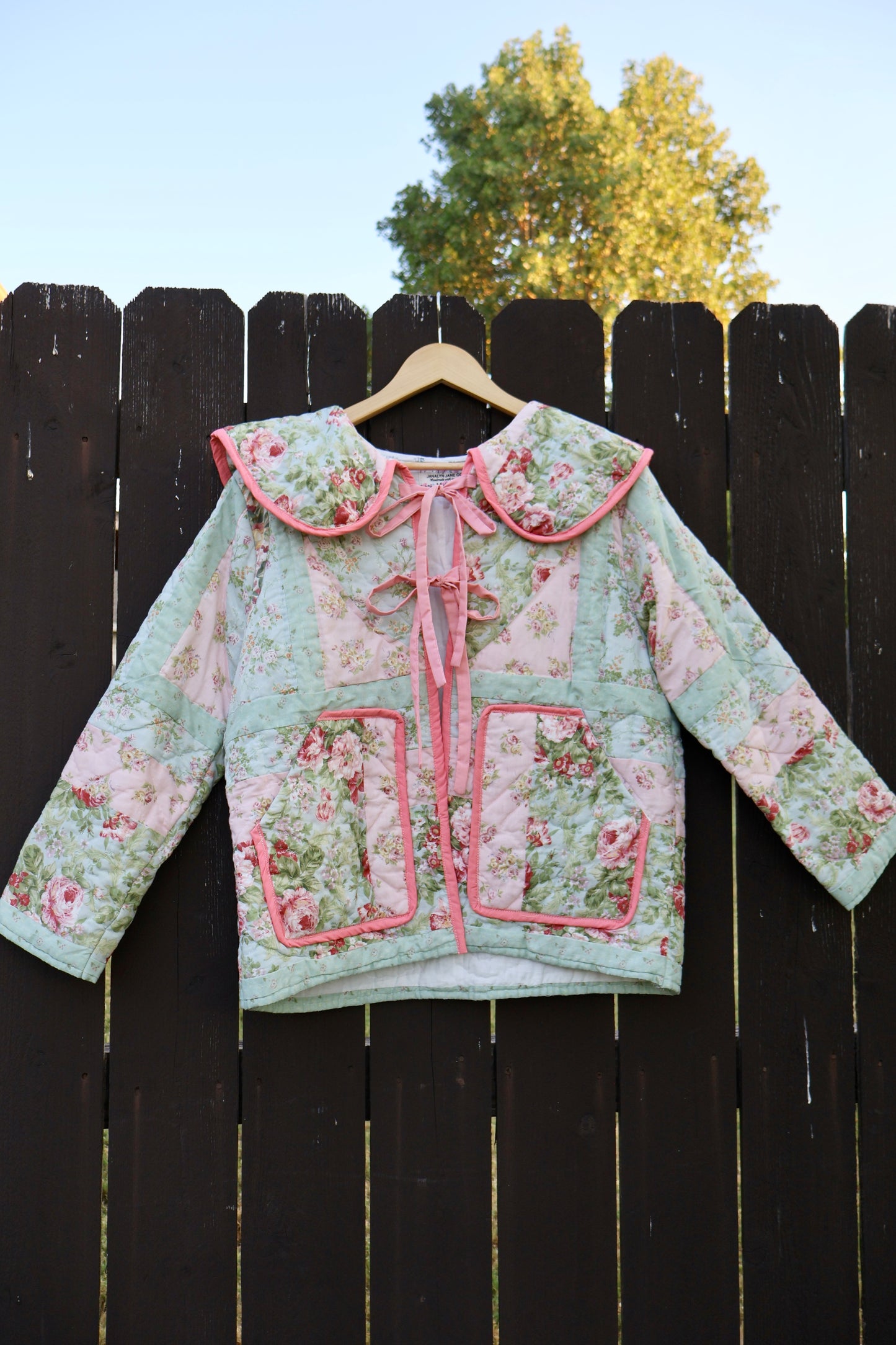 Minty Blush Heart Jacket
