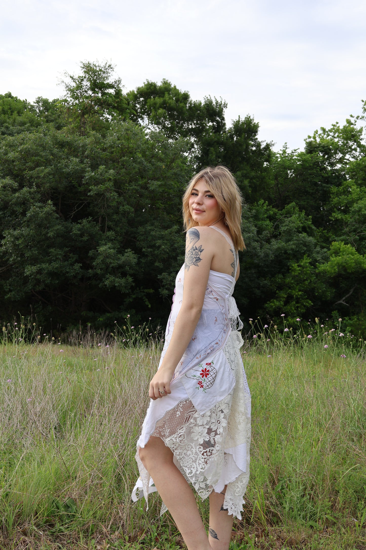 Celestine Patchwork Dress