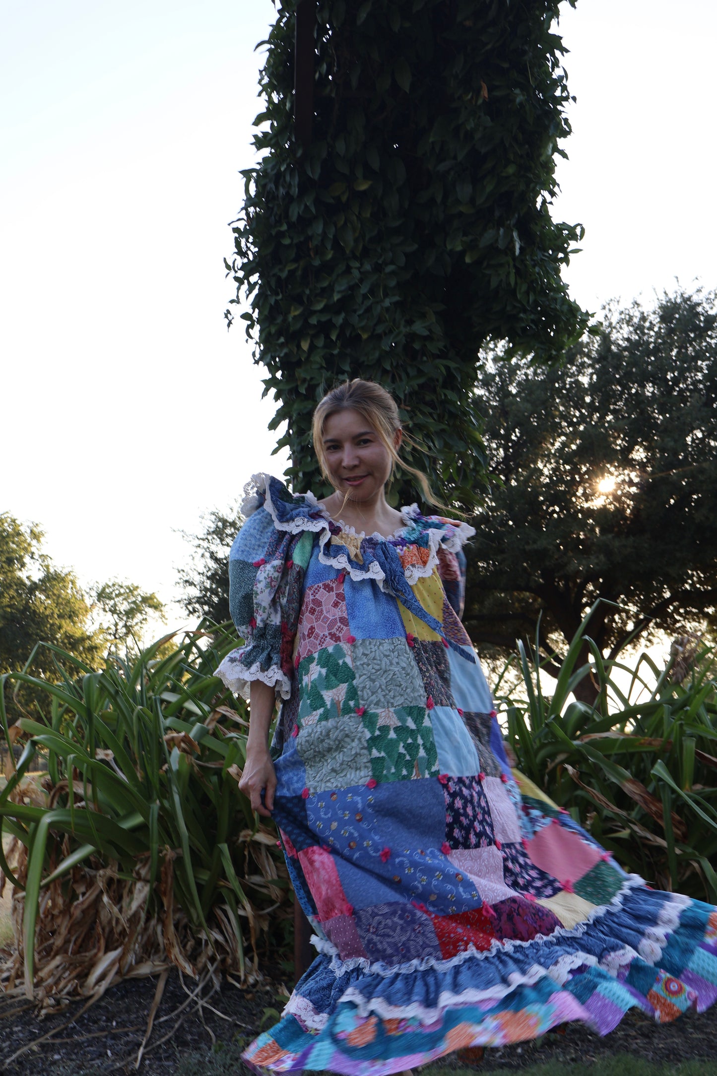 The Delphine Ruffle Dress