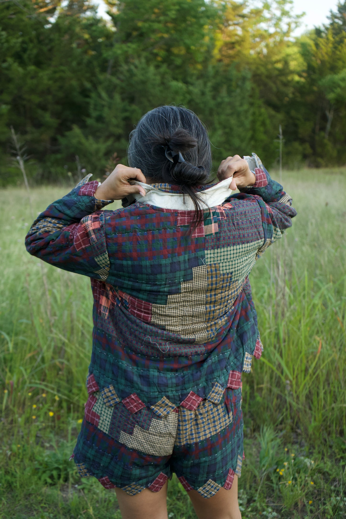 Hadley Plaid Set