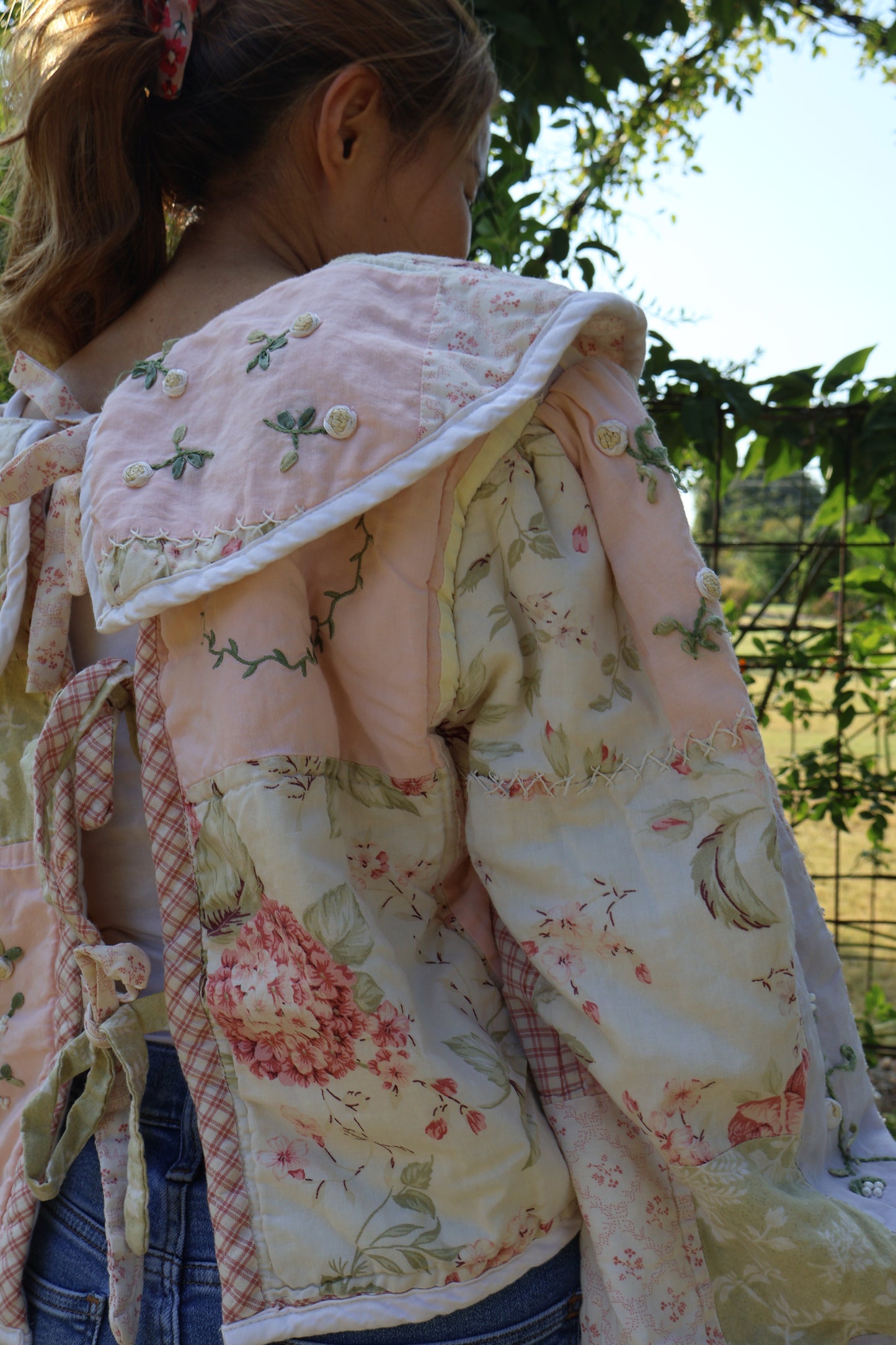 The Rosette Crop Jacket