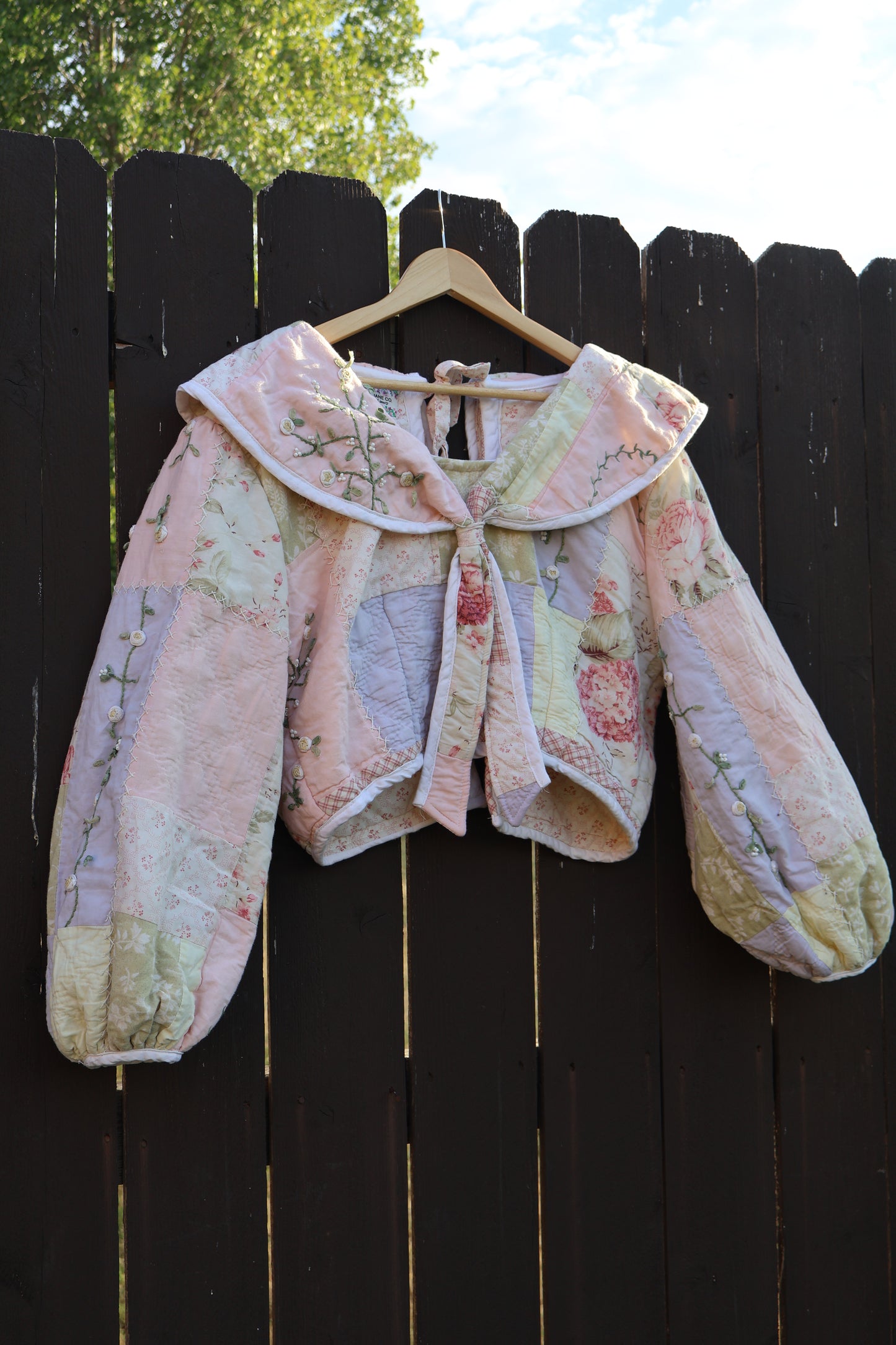 The Rosette Crop Jacket
