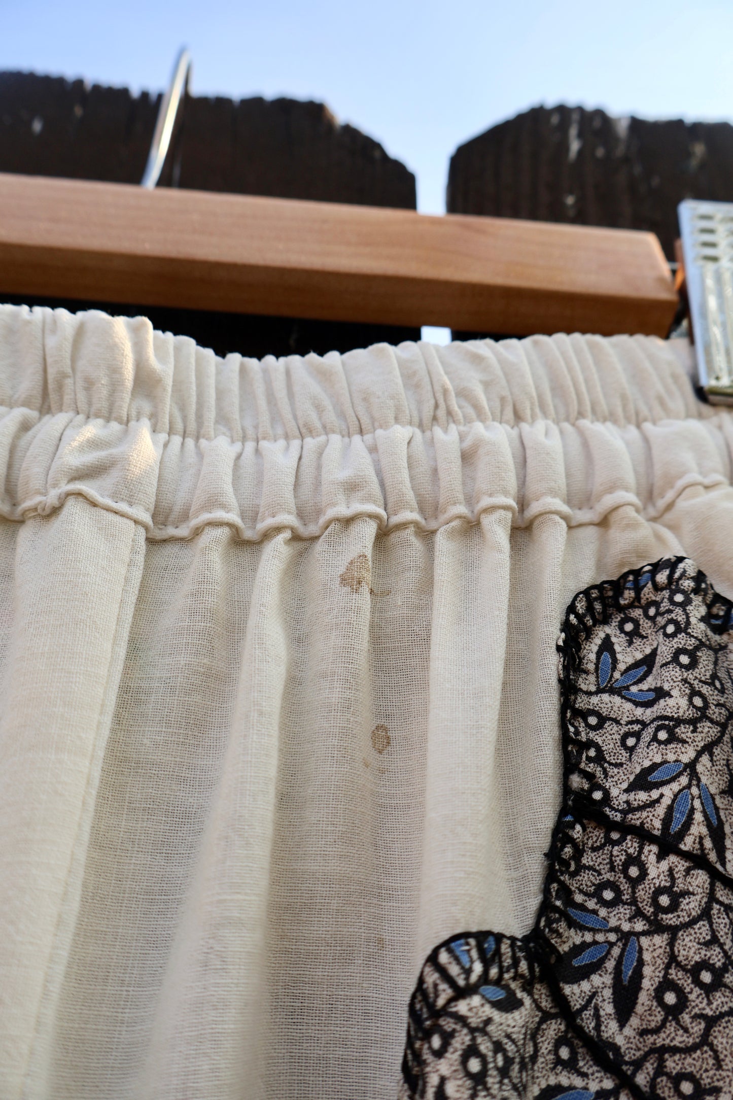 The Mariposa Ruffle Quilt Top Pants