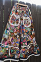 The Ramina Patchwork Ruffle Quilt Pants