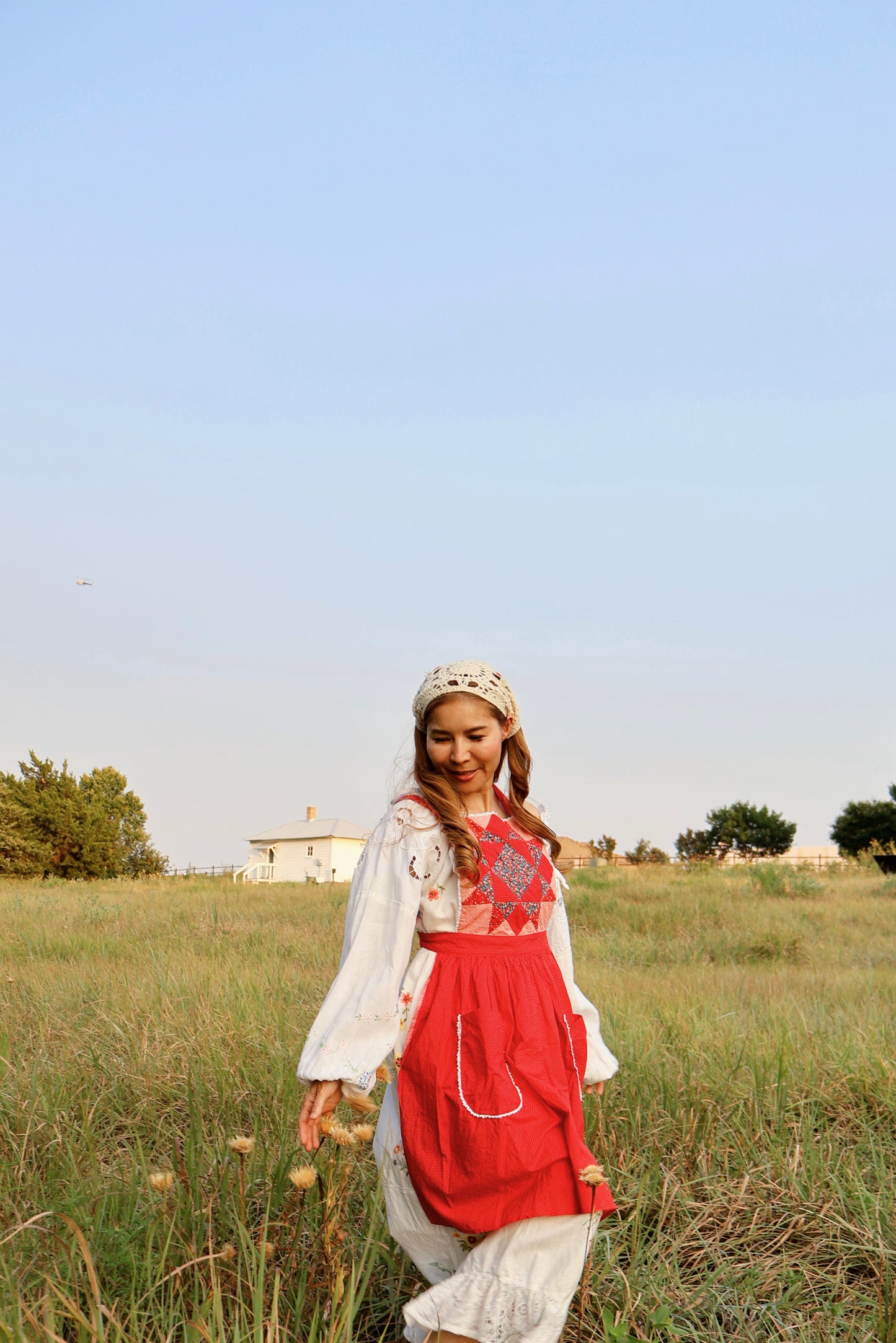 Poppy Hearth Apron