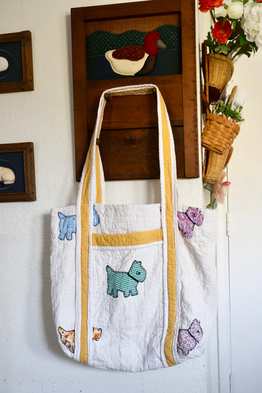 Little Scotties Large Quilt Tote