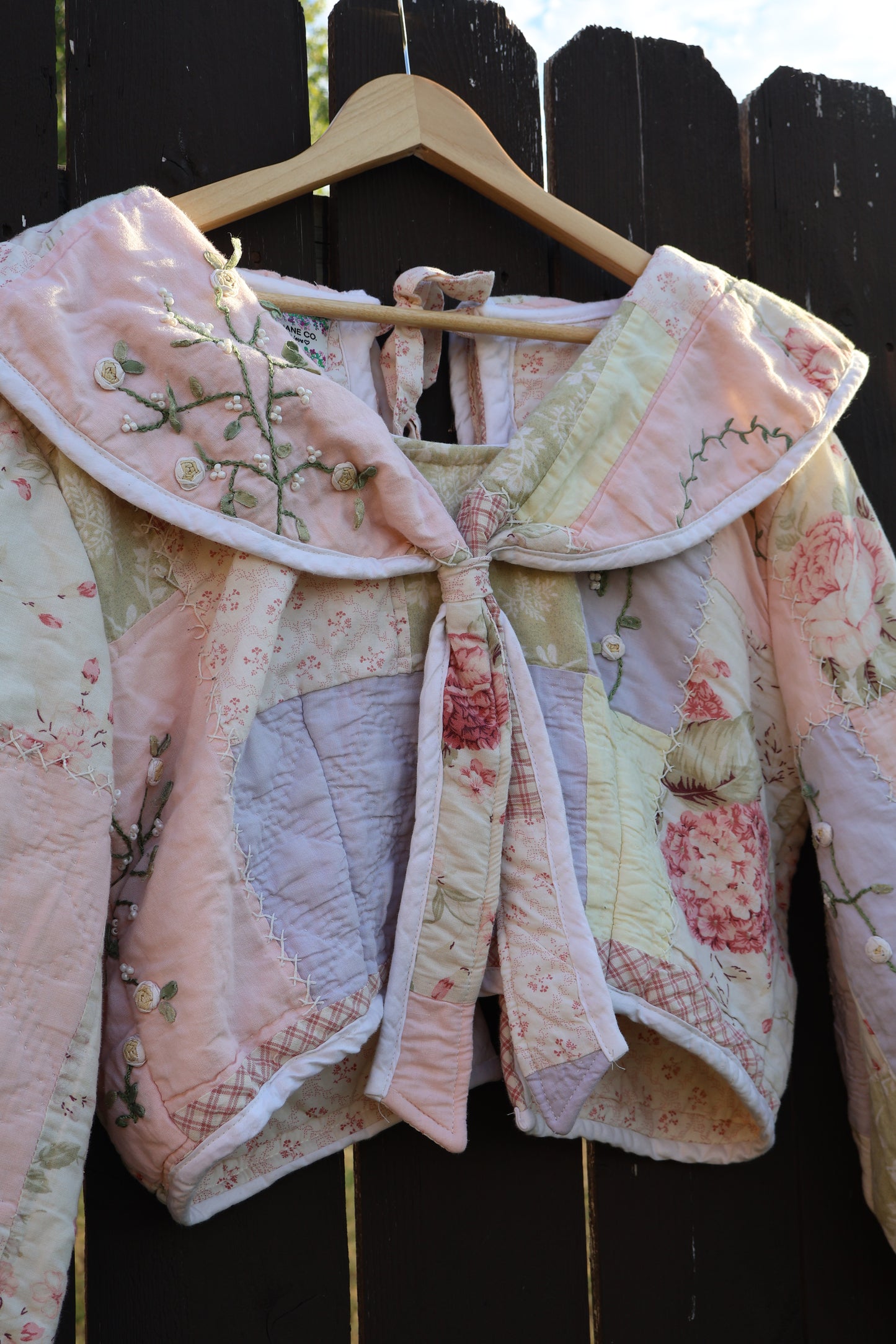 The Rosette Crop Jacket