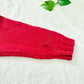 Vintage Kan Scott Hand Knit Sweater Kitchen Baking Motif Pullover