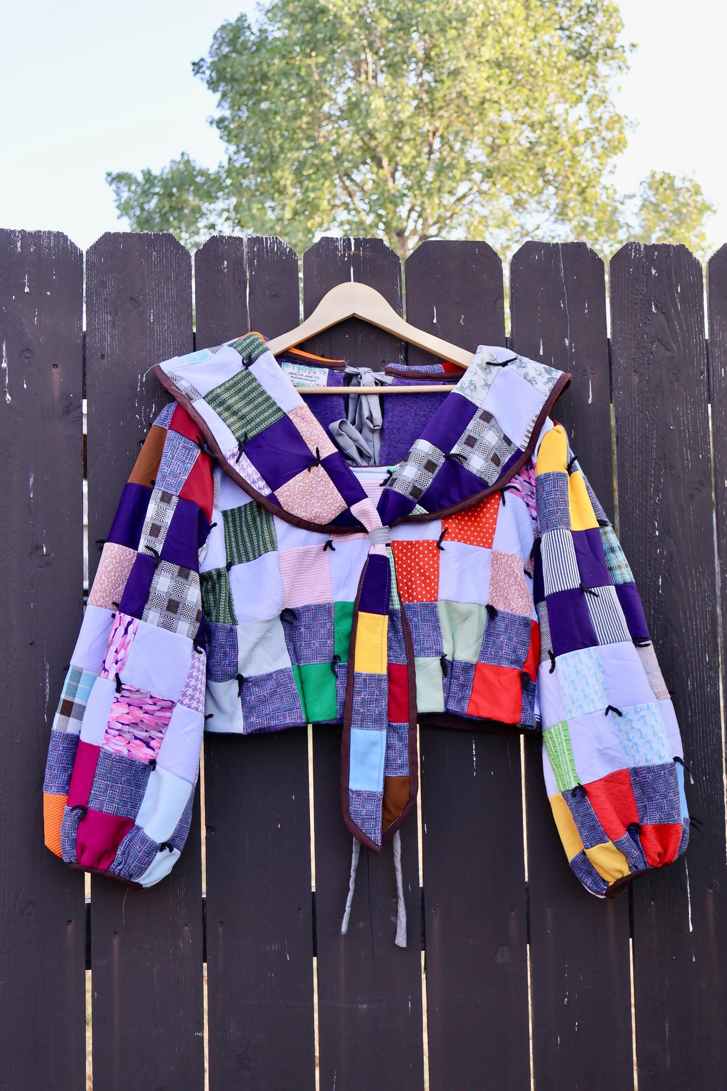 The Patchwork Parade Crop Jacket