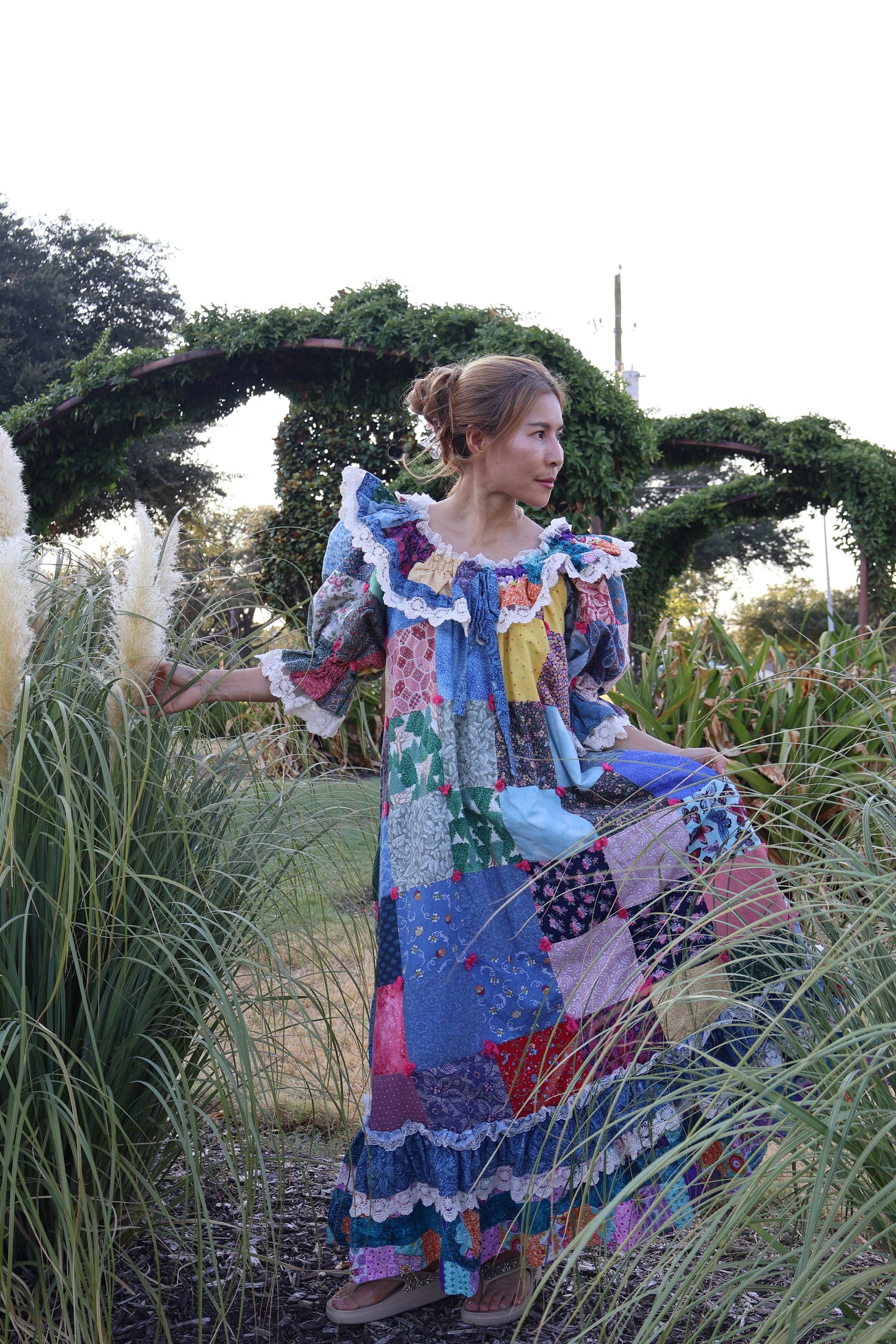 The Delphine Ruffle Dress