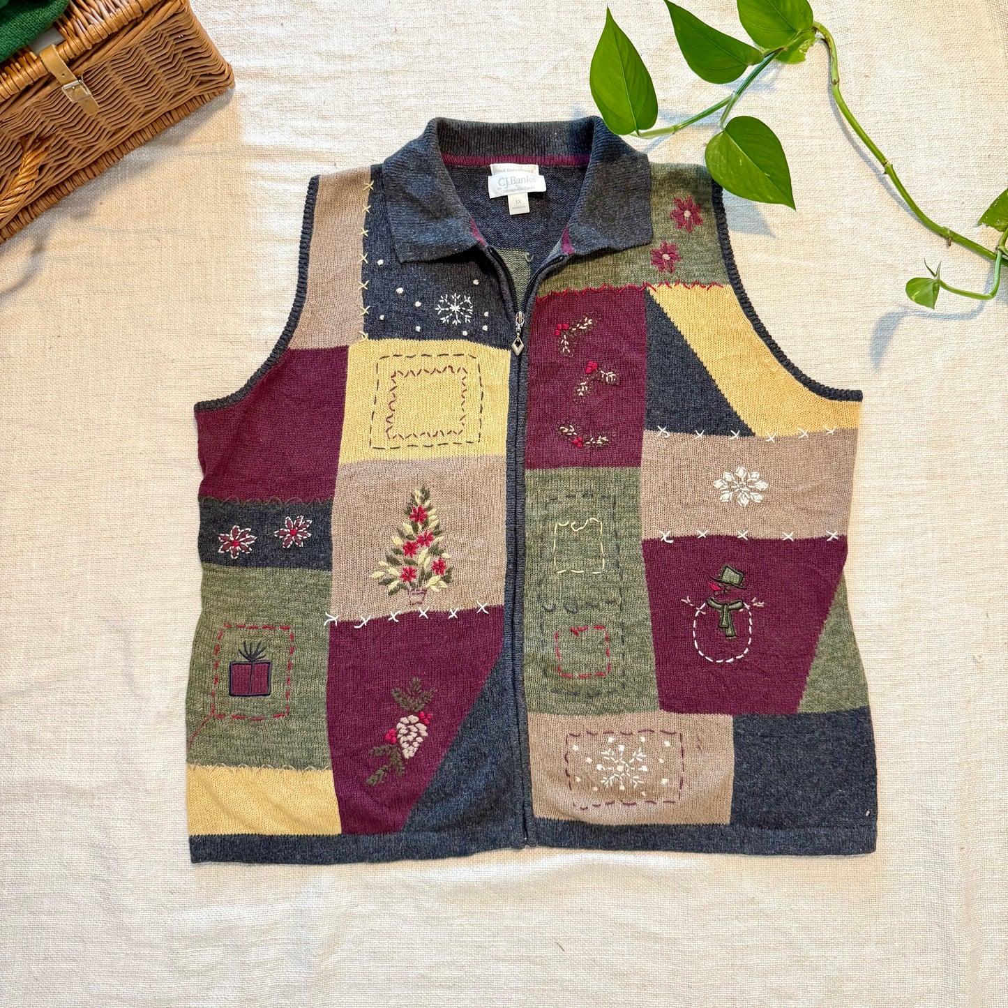 Women’s knitted Vest size 1X