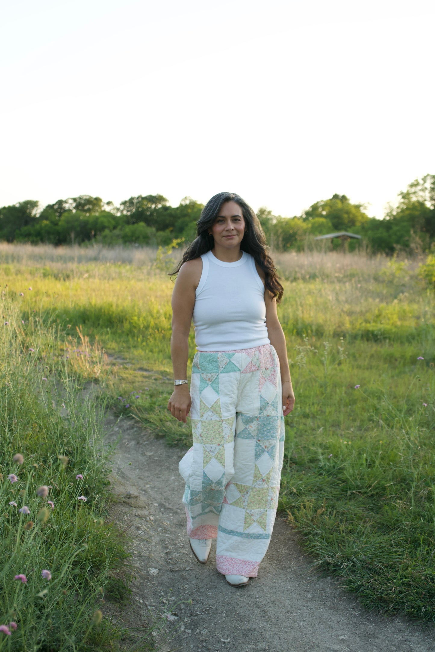 Lottie Pastel Patchwork Pants