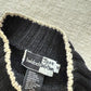 Vintage 80s Black Rose Knit Sweater | Women's Medium Art Wear Pullover