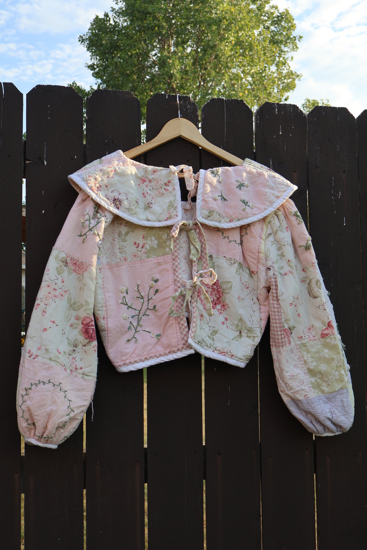 The Rosette Crop Jacket
