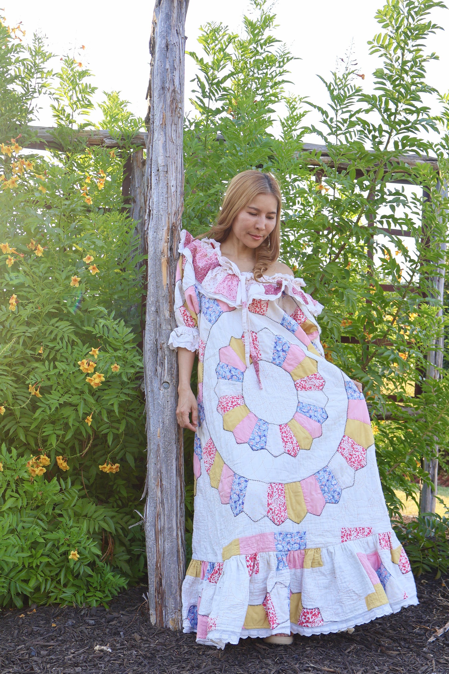 The Camellia Ruffle Dress
