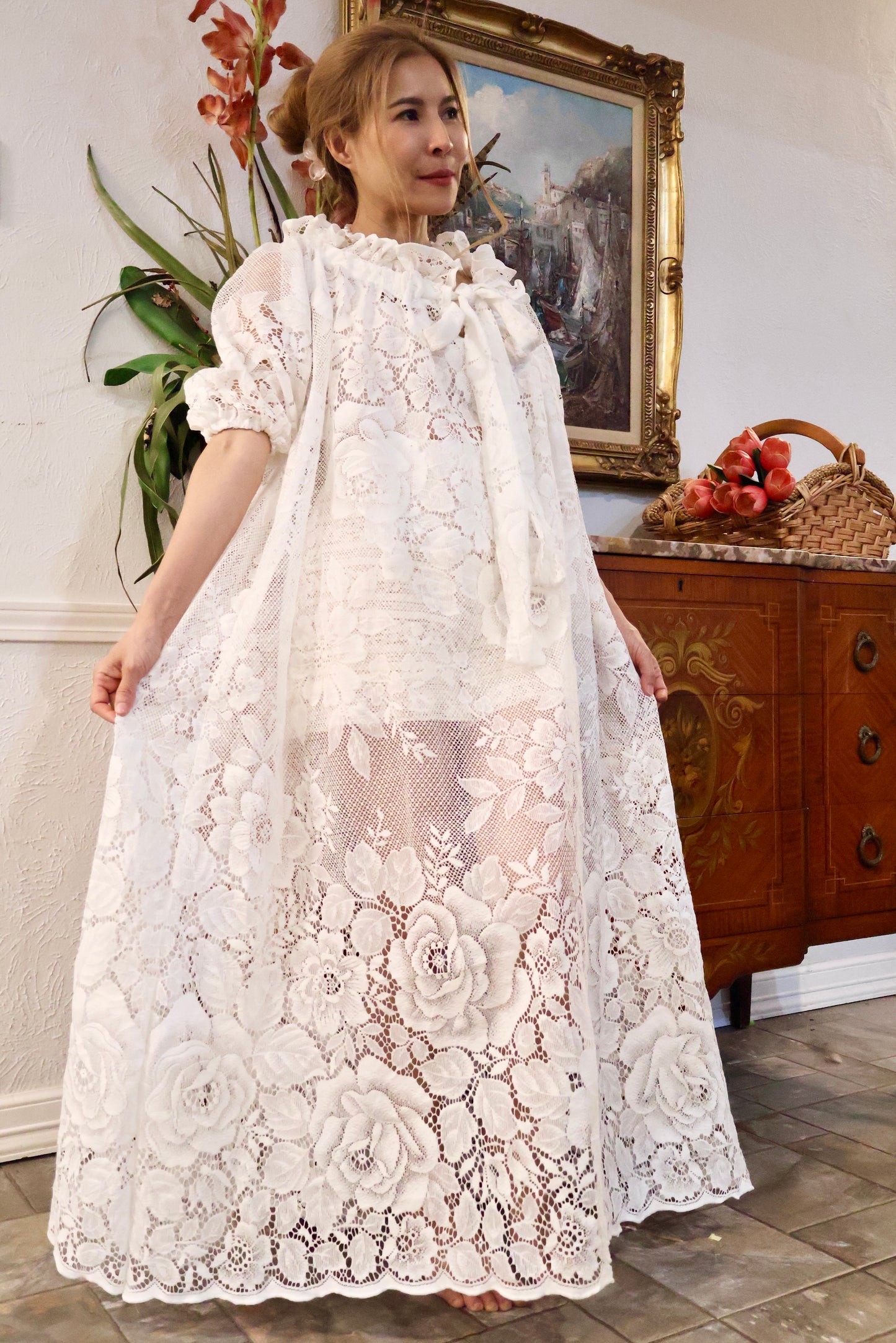 The Sidonie Lace dress