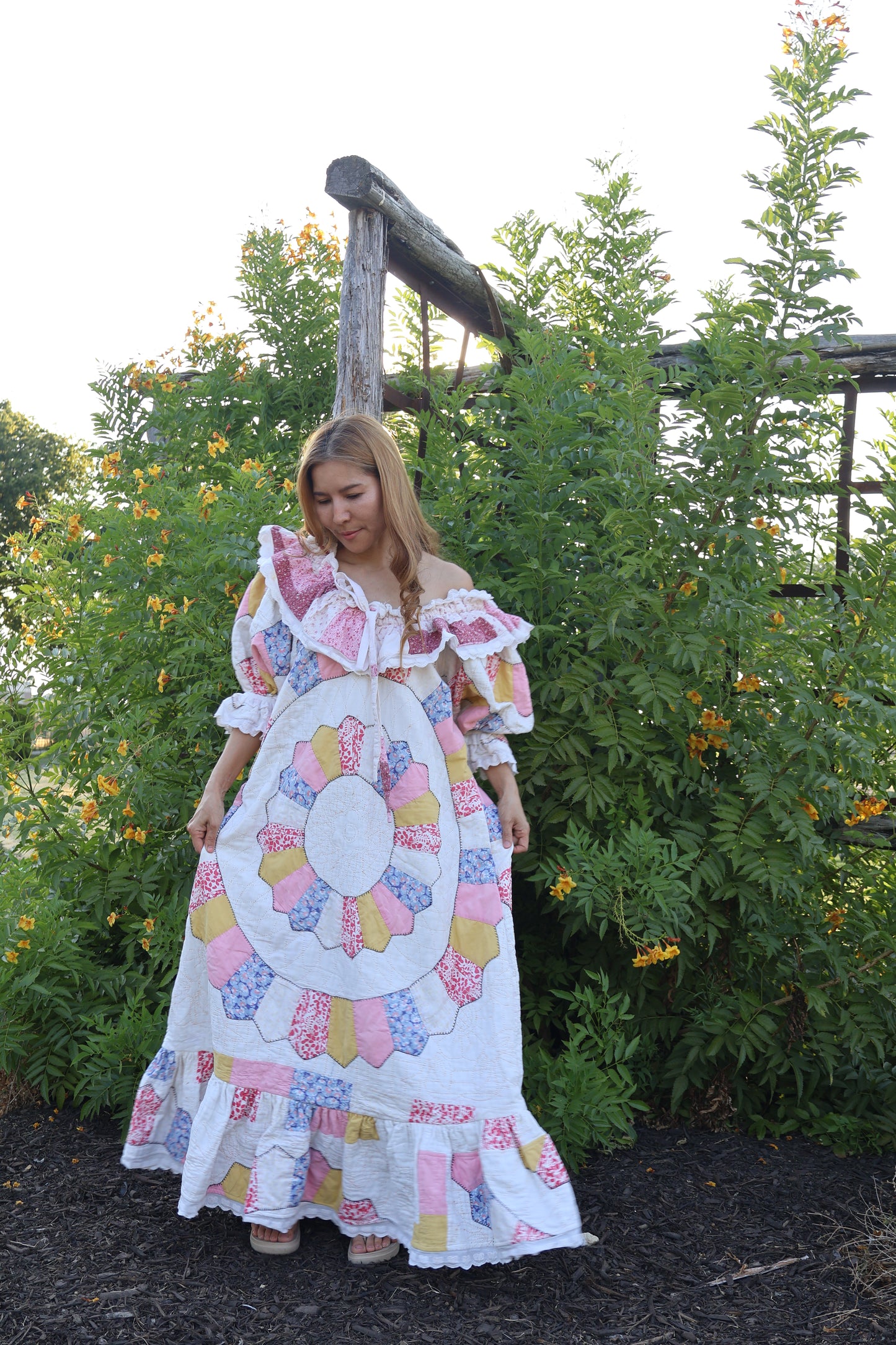The Camellia Ruffle Dress