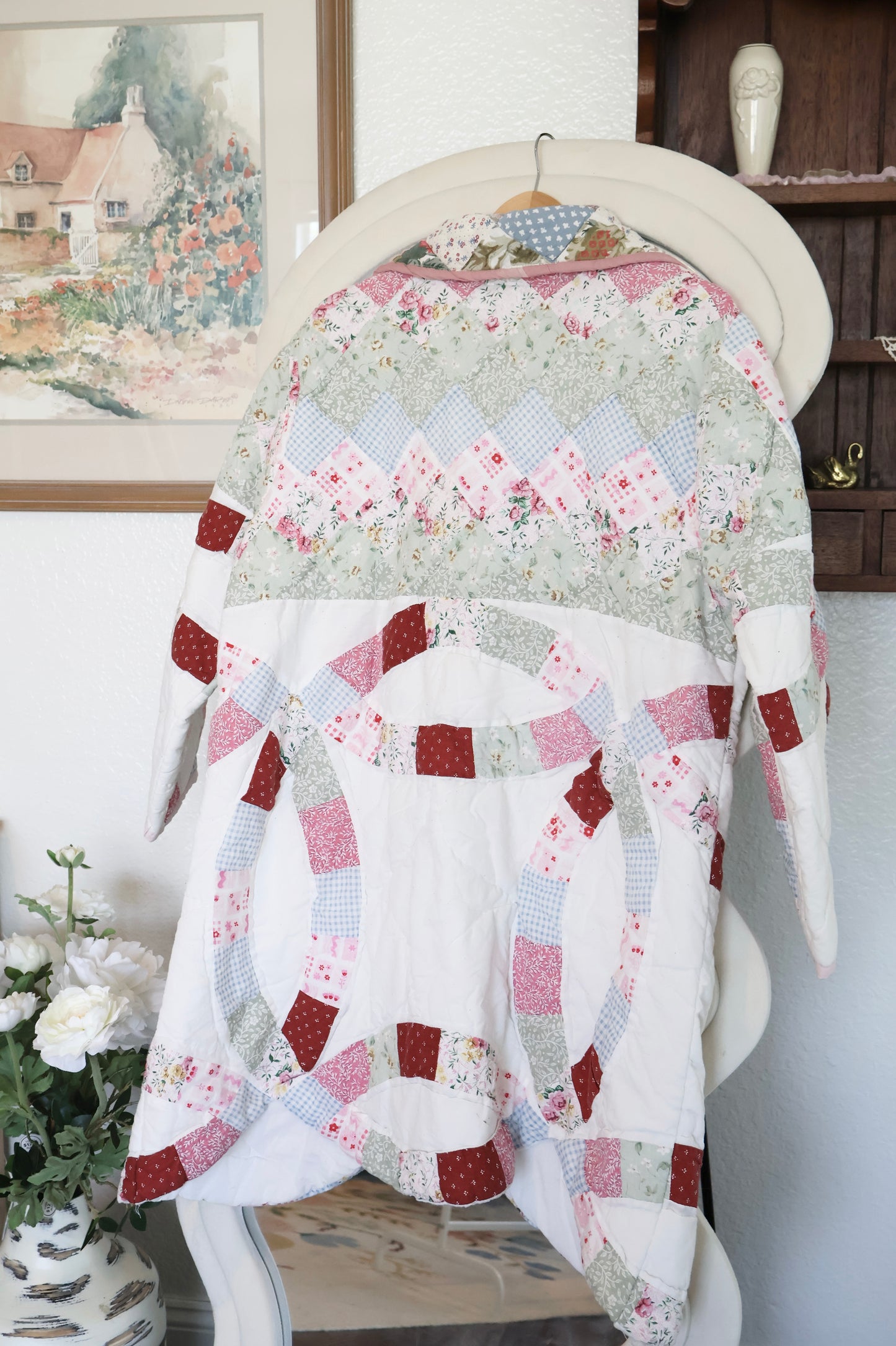 Evangeline Wedding Ring Quilt Coat