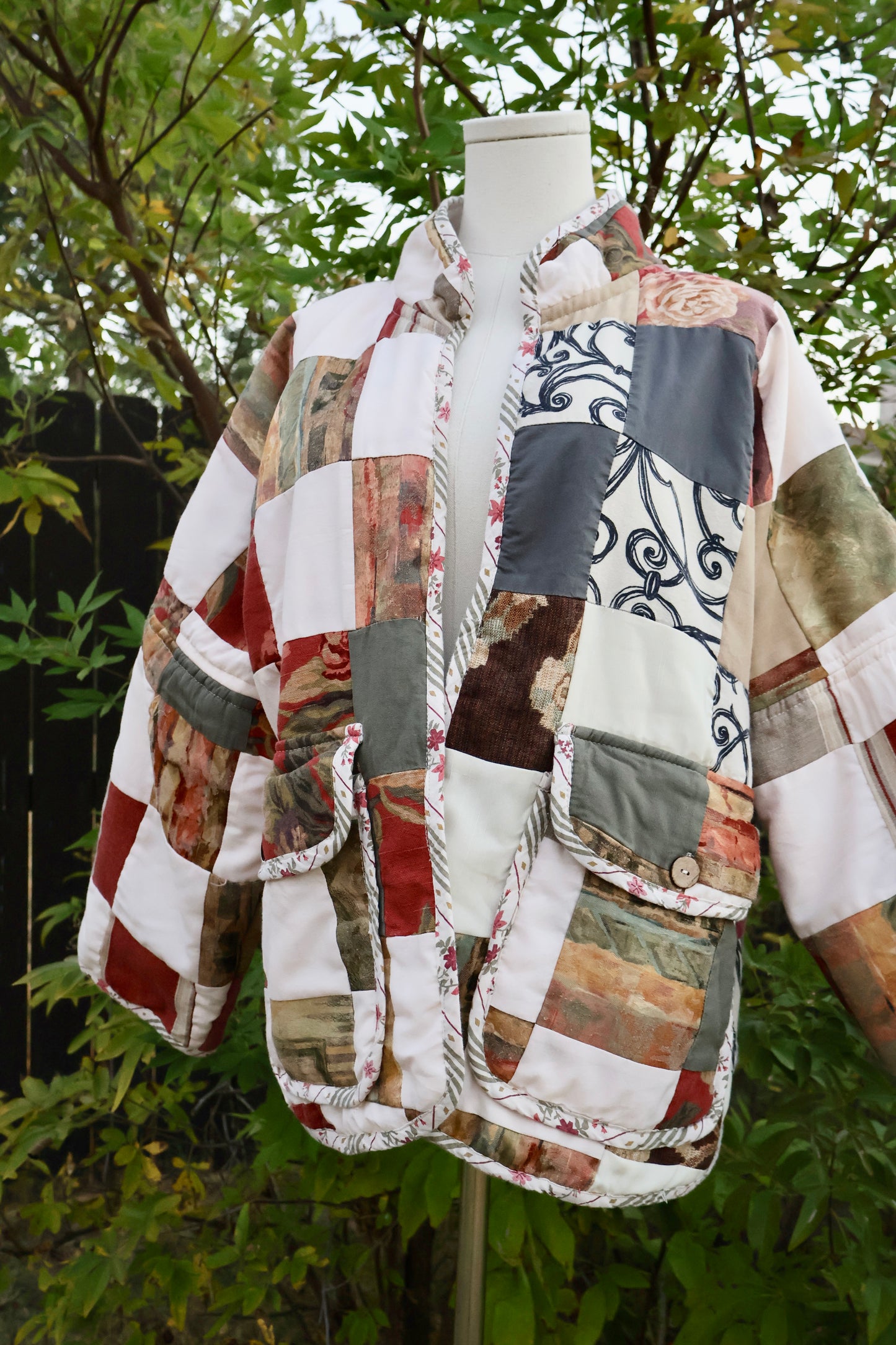 The Rosewood Patchwork Jacket