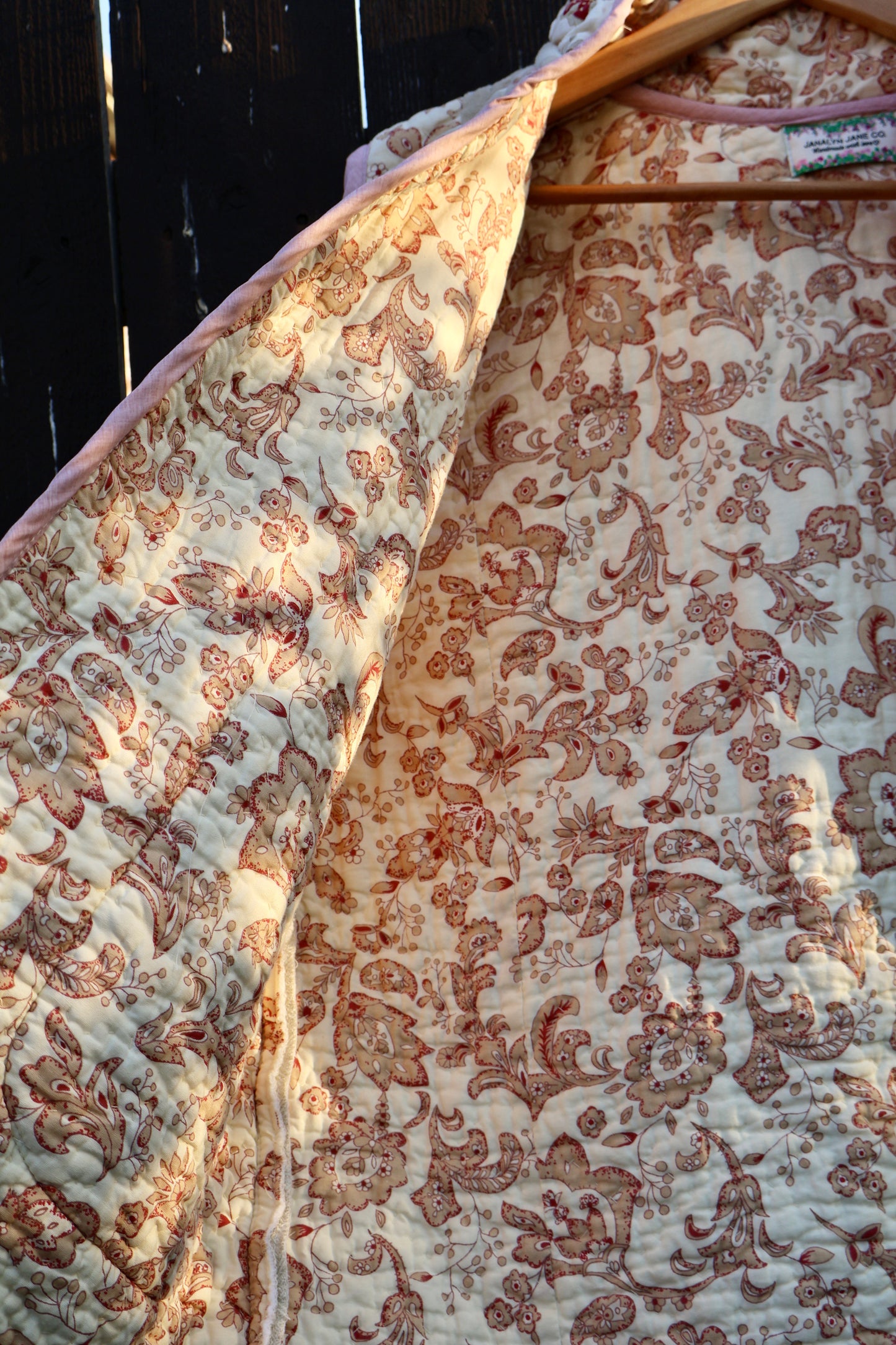 The Cecily Rose Vest