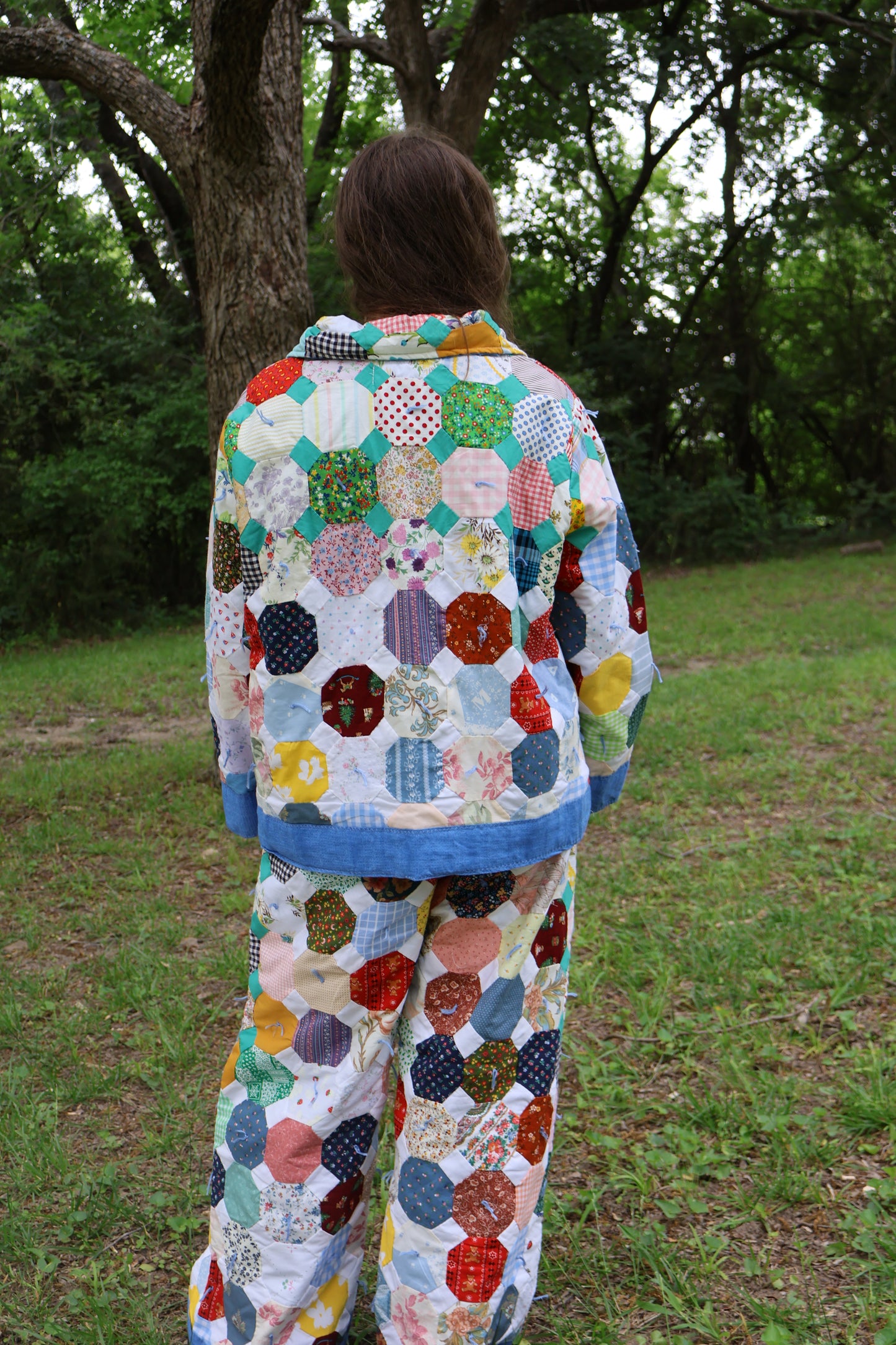 Grandmother’s Garden Quilt Set