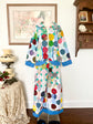 Grandmother’s Garden Quilt Set