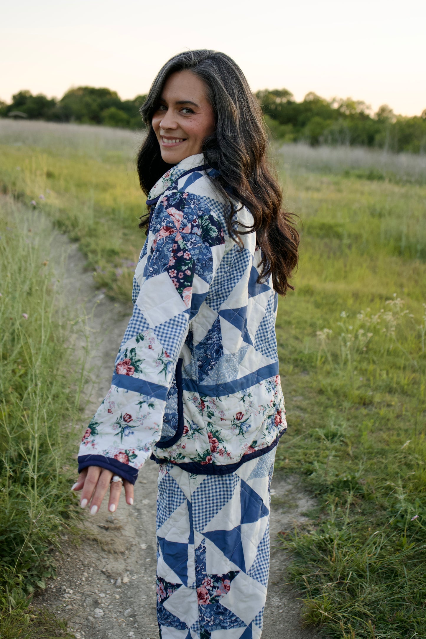 Indigo Bloom Set