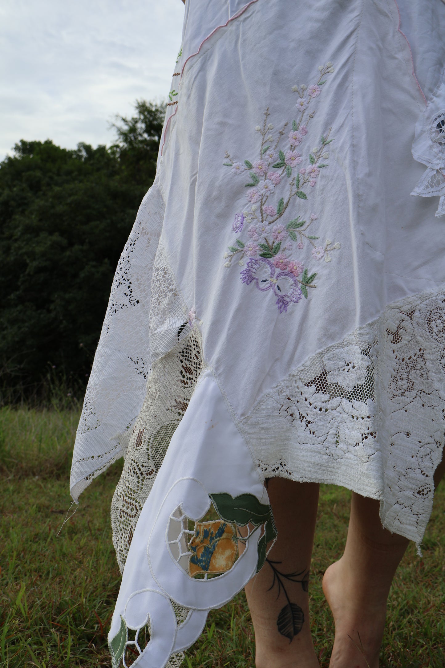 Avelina Patchwork Dress