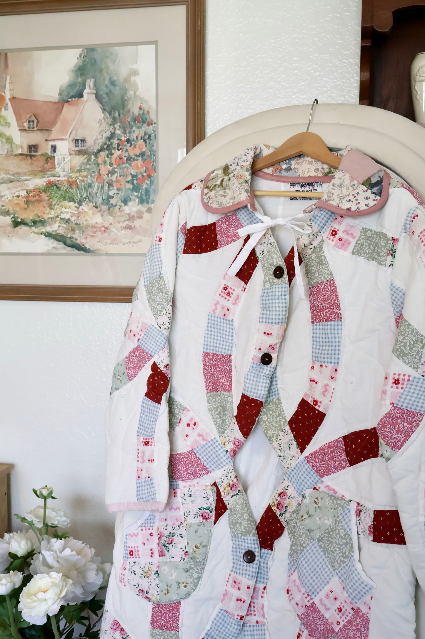 Evangeline Wedding Ring Quilt Coat