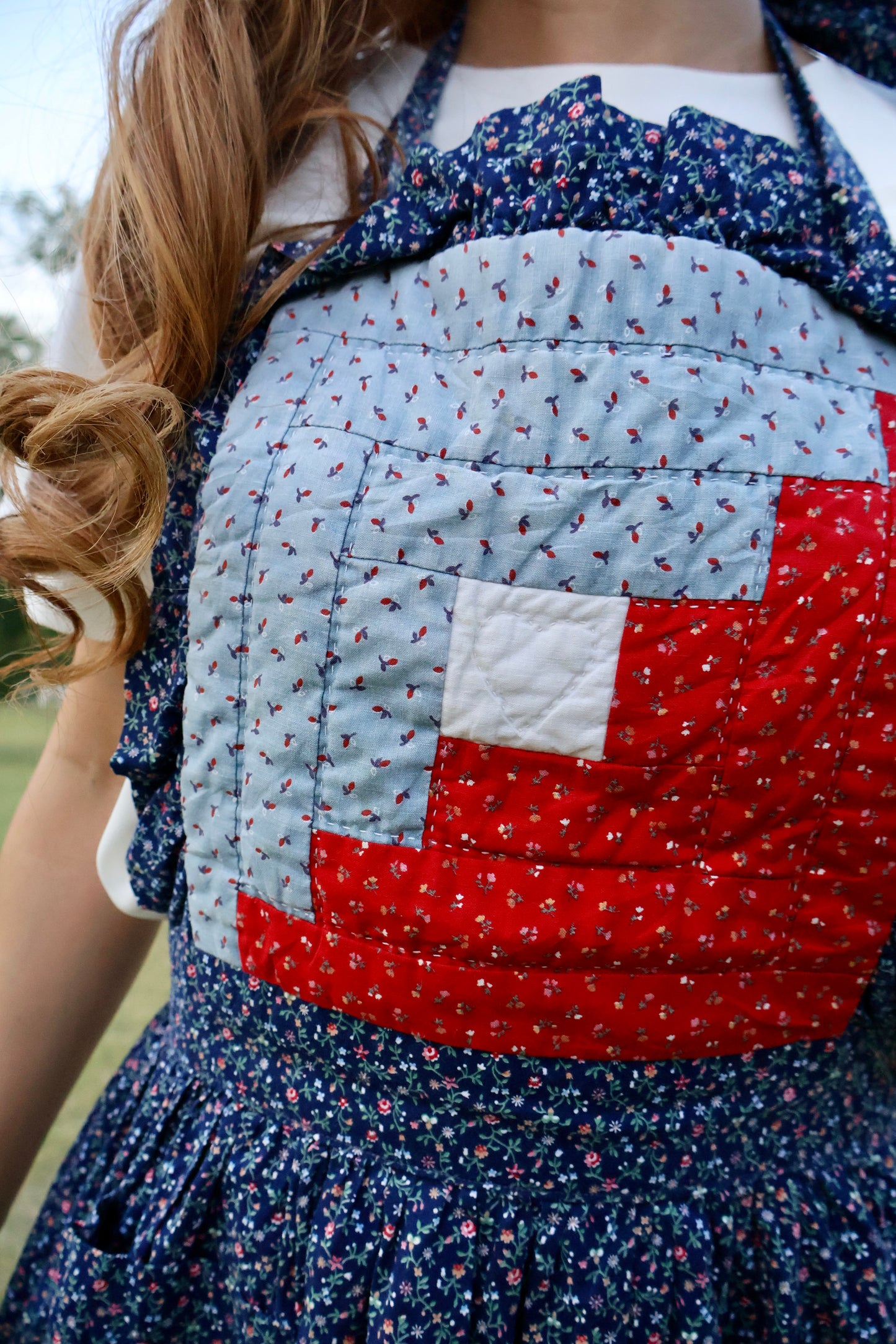 Prairie Star Patchwork Apron