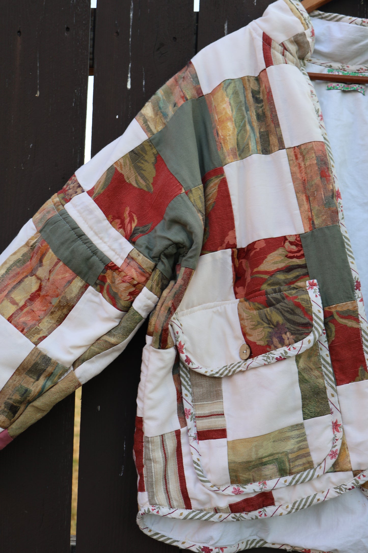 The Rosewood Patchwork Jacket