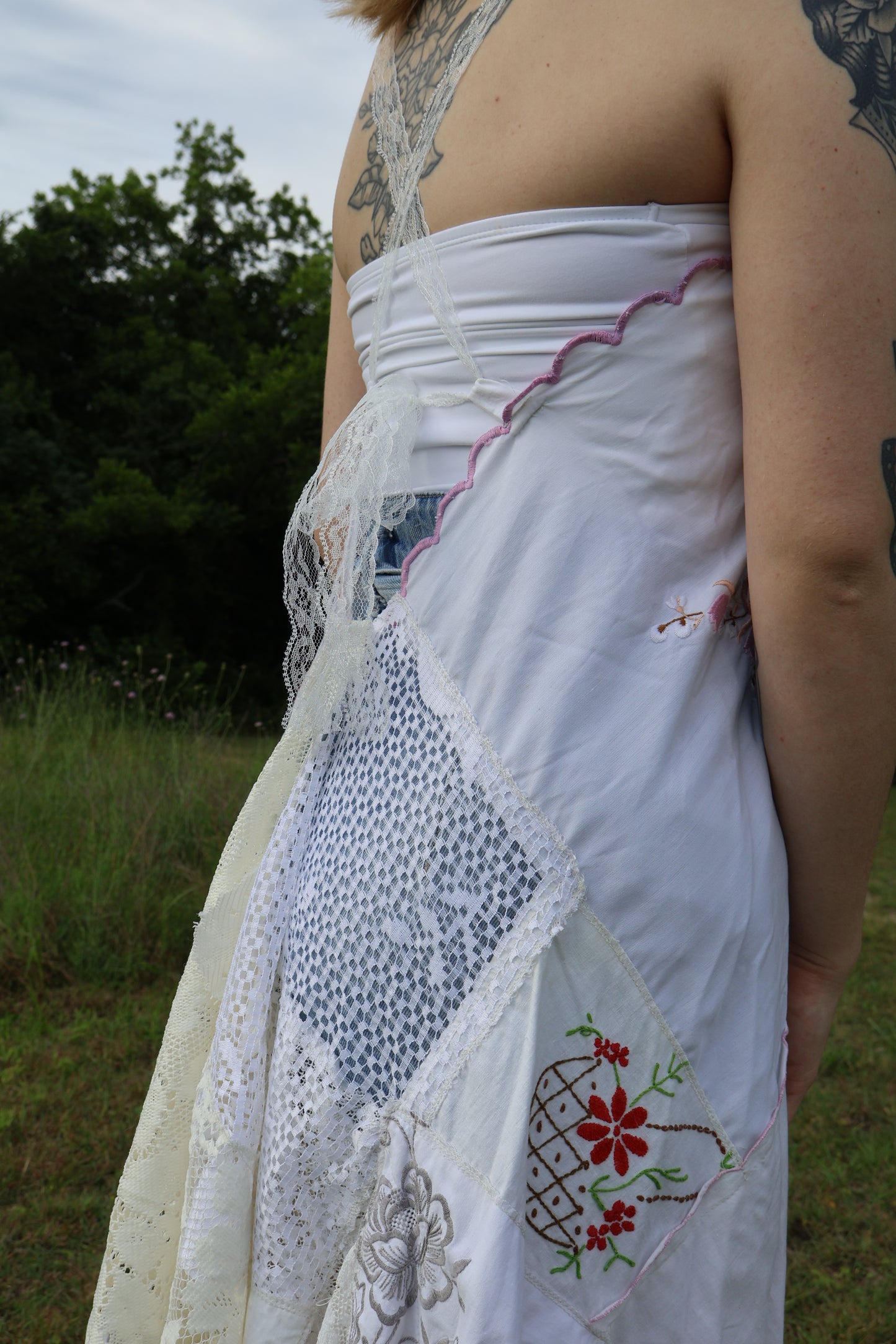 Celestine Patchwork Dress