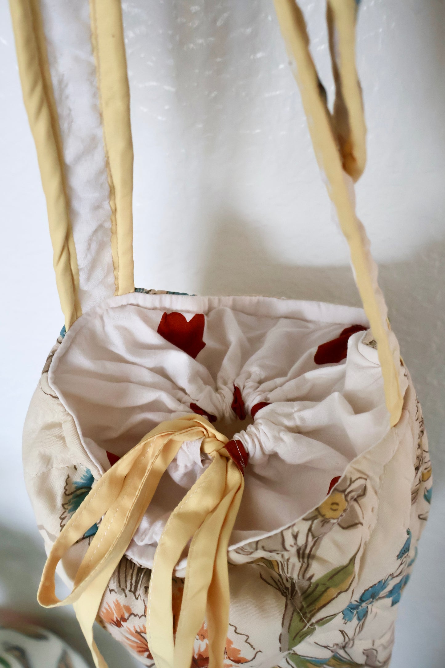 Marigold Garden Drawstring Bag