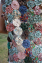 Meadow Bloom Yo-Yo Quilt top