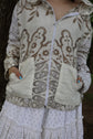 Elysia Vintage Lace Hoodie & Skirt Set