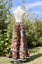 The Ramina Patchwork Ruffle Quilt Pants