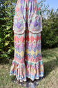 The Lottie Garden Ruffle Quilt Top Pants