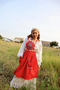 Poppy Hearth Apron