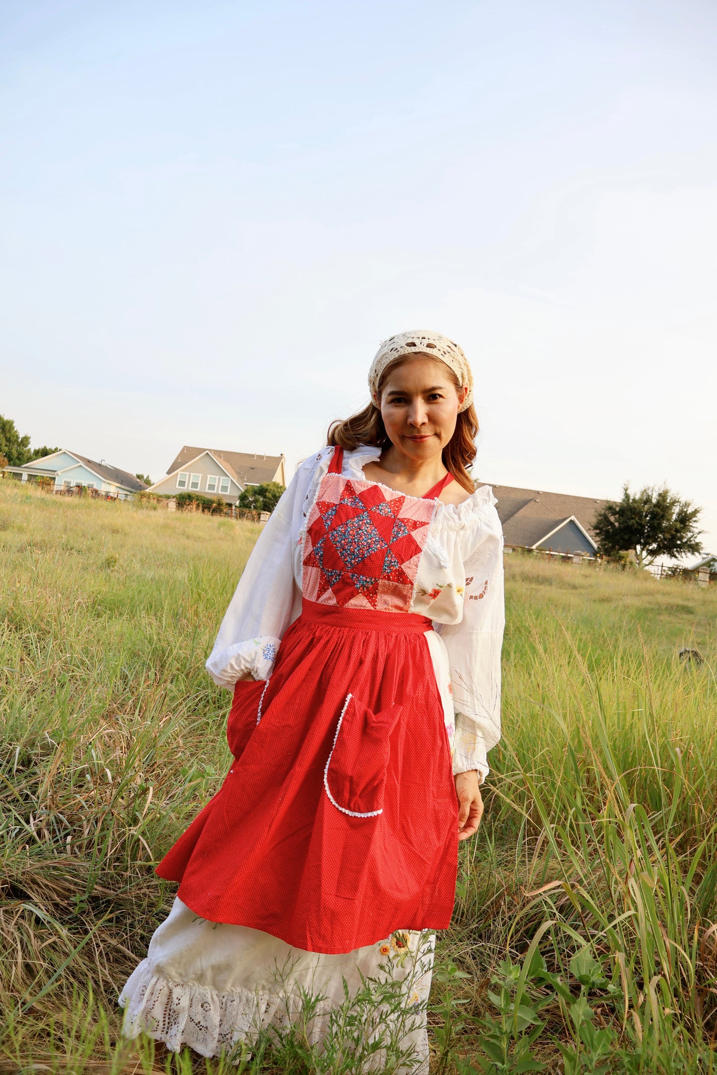 Poppy Hearth Apron
