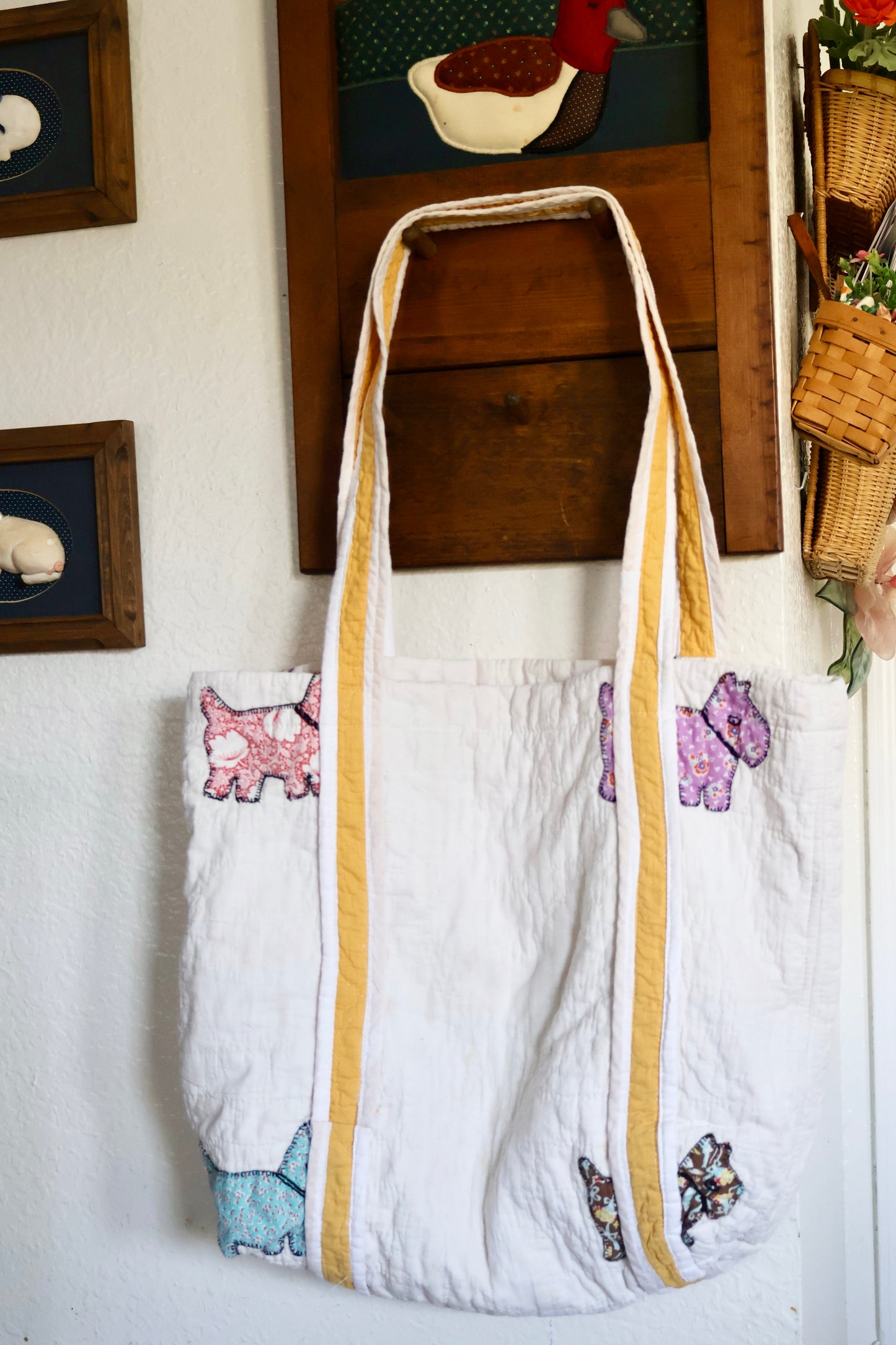 Little Scotties Large Quilt Tote
