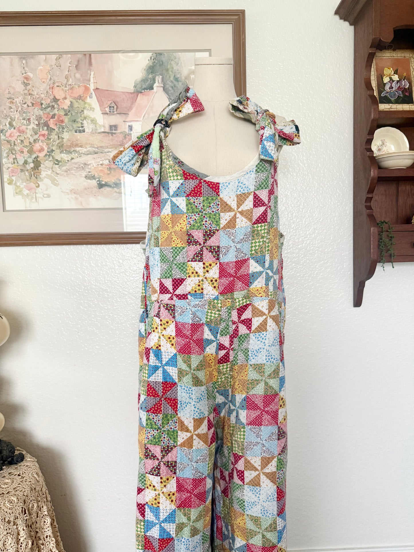 Pinwheel Cottage Romper